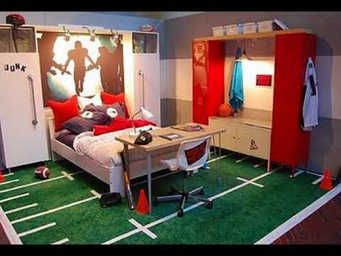 Ideas de cuartos de fútbol para niños - YouTube
