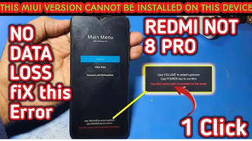 REDMI NOTE 8 PRO BOOTLODAR UNLUCK redmi note 8pro this miui version can