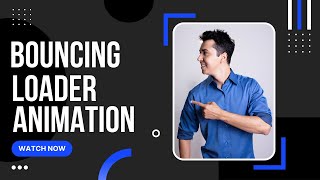 How to make Bouncing Loader Animation using HTML and CSS #cssanimation #animationvideo