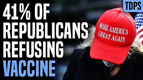 41% of Republicans STILL Refusing COVID Vaccine