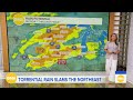 Torrential rain slams millions along I-95