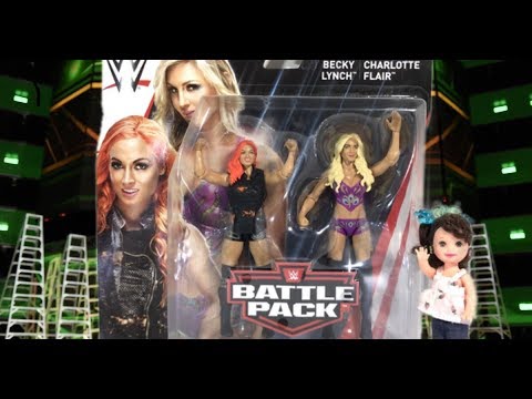 WWE Battle Pack Serie 55-Becky Lynch e Charlotte Flair