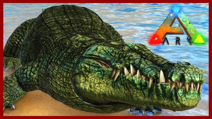 How to tame a Deinosuchus in Ark #game #foryou #fyp