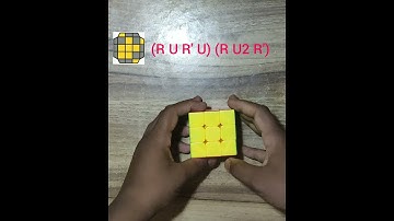 # OLL ALGORITHM#oll 6  (R U R