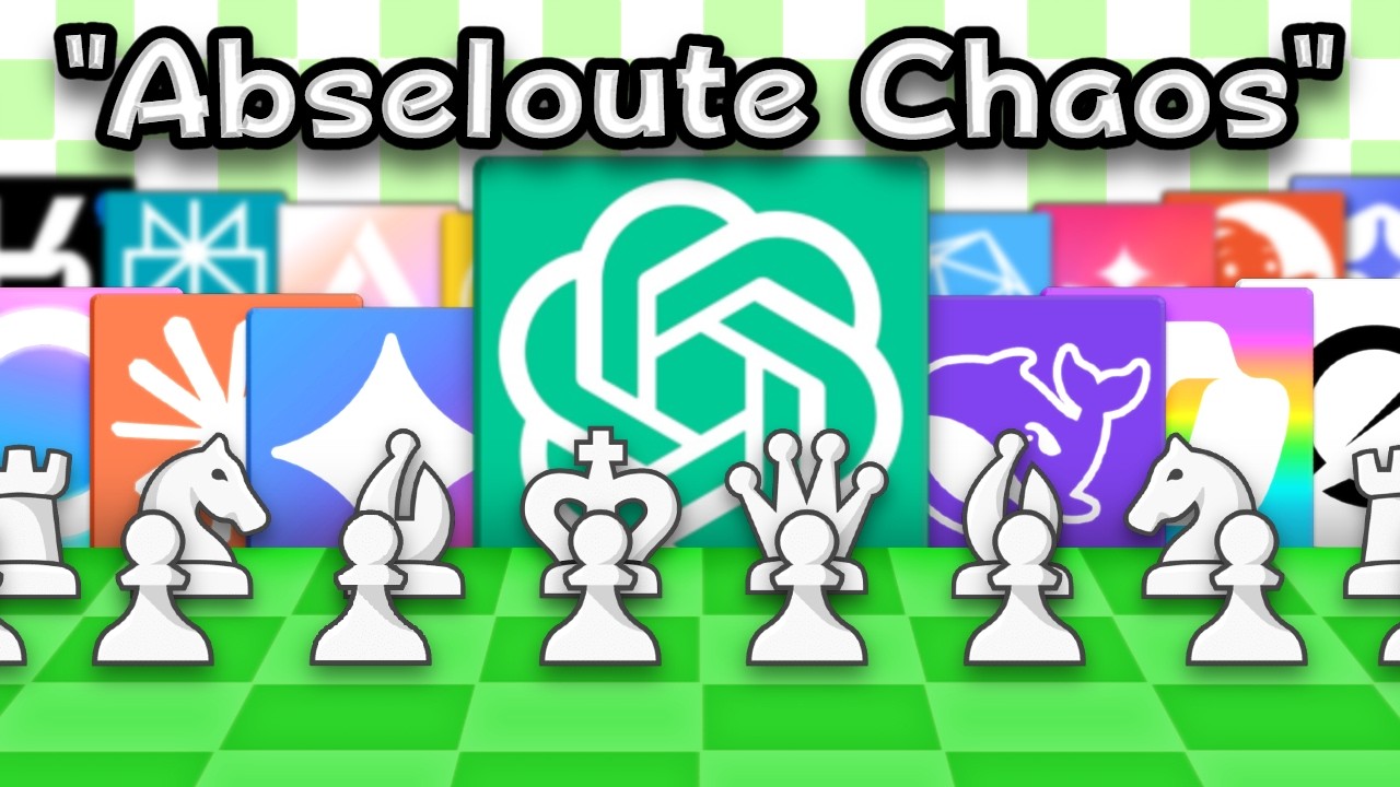 I Had 20 Top AIs Play Chess! (CHAOTIC)