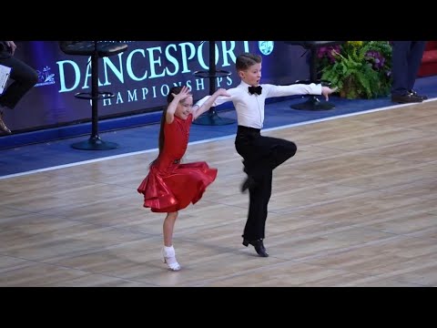 The Most Energetic JIVE by kids - Mark & Stella - US Nationals 2022