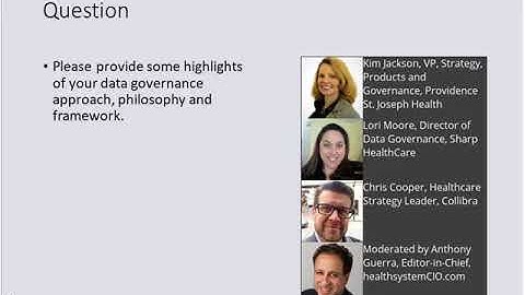 2/15/18- Revamping Your Data Governance Ecosystem for Improved Analytics (Sponsored by Collibra)