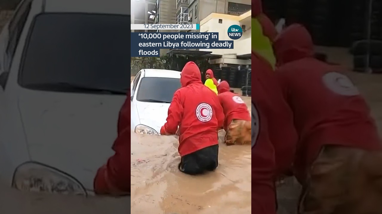 10,000 people missing after #Libya floods