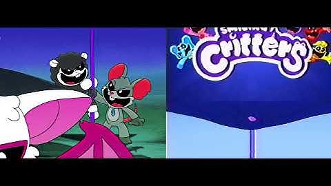 Smiling Critters vs Nightmare Critters (Poppy Playtime Chapter 4 Animation)