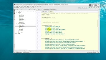 课时47 【Django数据库】创建和映射ORM模型 flv d