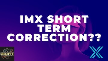 Immutable X (IMX) - Short term drop - But Still Very Bullish Long Term