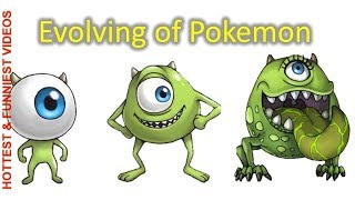 Artist Turns Disney Characters Into Evolving Pokemon 😲😍 | By Hottest & Funniest Videos ❤