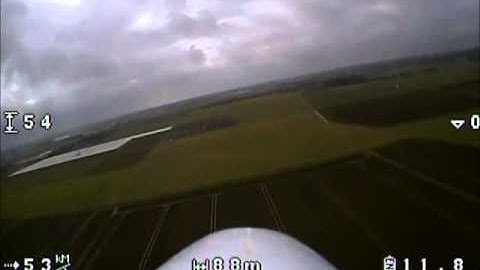 First flight of my Bixler 2 FPV
