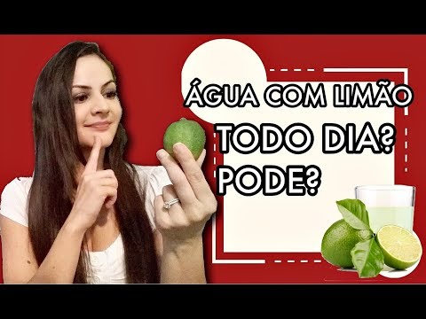 O que acontece com o seu corpo quando você toma água com limão todo dia