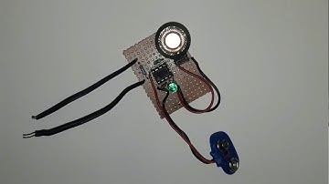 How to build a water level alarm with 555 IC
