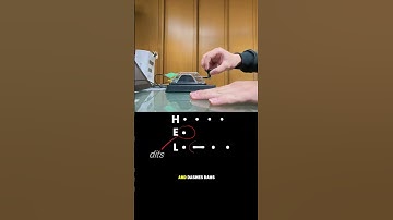 Mind Blowing Morse Code Fact  #science #facts #mindblowing