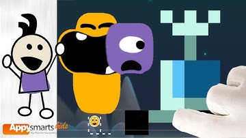 Count and Add Numbers with Space Math Dragon Box Puzzle Game [iOS/Android, kindergarten]