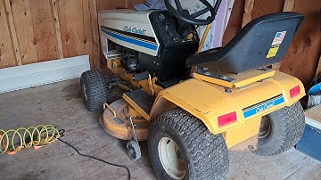 Picking up a free 1993 MTD Cub Cadet 1330 Lawn Tractor part 1.