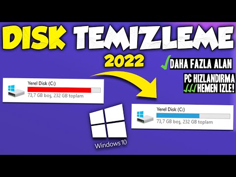 WİNDOWS GEREKSİZ DOSYALARI TEMİZLEME! (+150 GB YER AÇIN) 2022