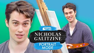 Nicholas Galitzine Paints A Portrait While Answering Chaotic Questions | The Idea of You