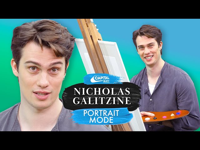 Nicholas Galitzine Paints A Portrait While Answering Chaotic Questions | The Idea of You class=