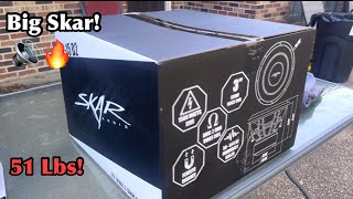 SKAR AUDIO BIGGEST & BADDEST SUBWOOFER! | UNBOXING SKAR VXF 15!