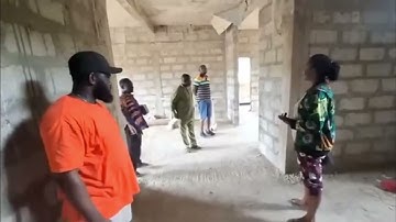 Building in Ghana Inspection day-3 Ground Floor | Ep-03 | Project Jireh #brightandclara