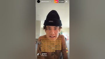 Jxdn on IG Live- Sings acoustic version of Wanna Be on piano.