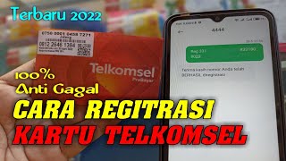 Cara Registrasi Kartu Telkomsel Terbaru 2020