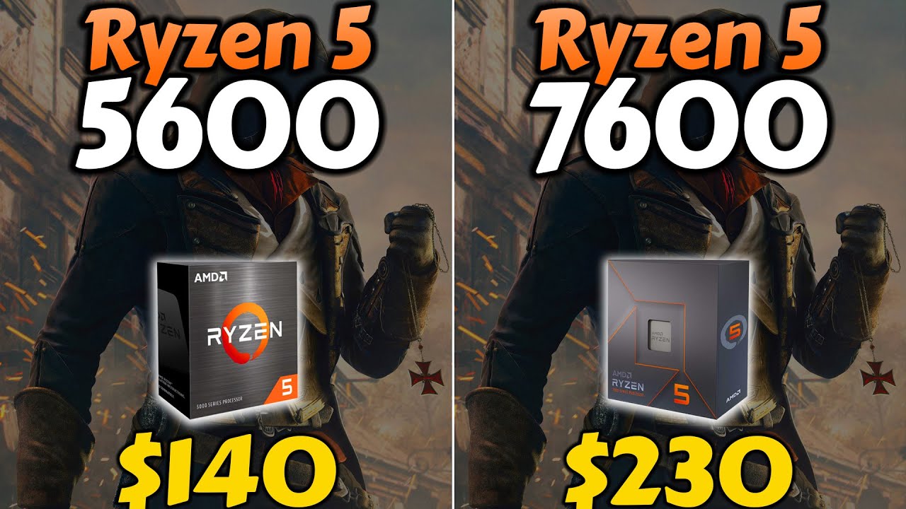 R5 5600 vs. R5 7600 - How Much Performance Difference? 