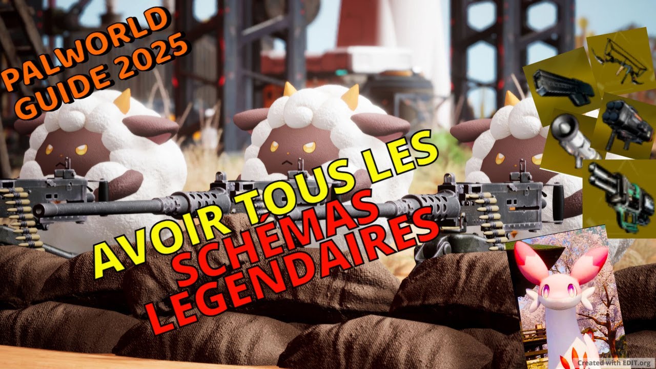 PALWORLD GUIDE 2025 : AVOIR TOUS LES SCHÉMAS LEGENDAIRES !!!