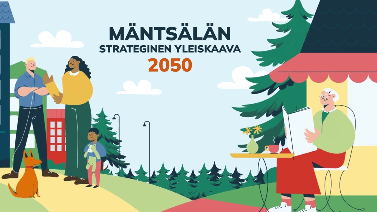 Mäntsälä Yleiskaava 2050 -esittelyanimaatio