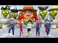 Scary Teacher 3D &amp; Baby Miss T VS Team Bad Guy Skibidi Toilet Luffy &amp; Zombie | ONE PIECE LIVE ACTION