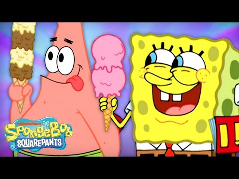 EVERY Ice Cream Moment Ever! ? | SpongeBob