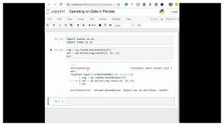 Operating on Data in Pandas || Python Tutorial || Pandas|| Data Science || Machine Learning