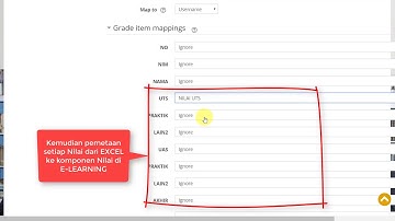 Grades - Import Nilai dari Excel ke E-learning