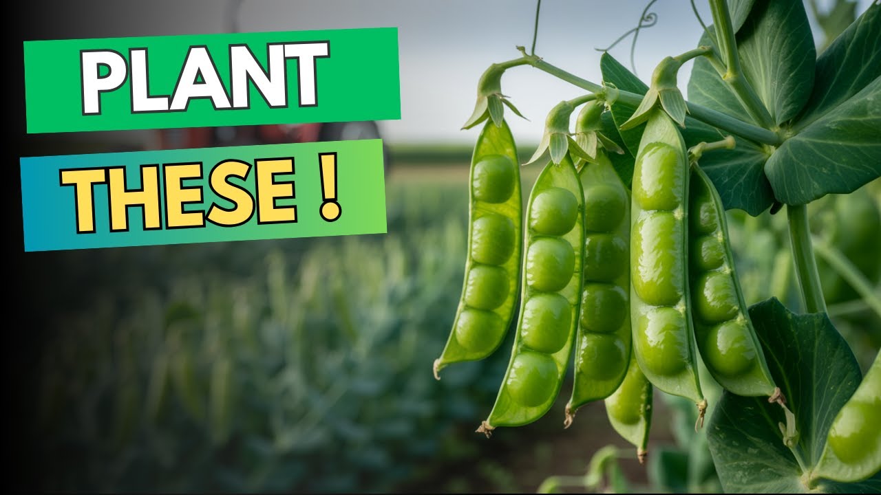 NEVER Plant Peas Without These 5 Companions!" - YouTube
