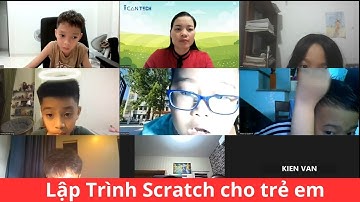 Học Lập Trình Scratch Cho Trẻ Em cùng Icantech -Buổi 1