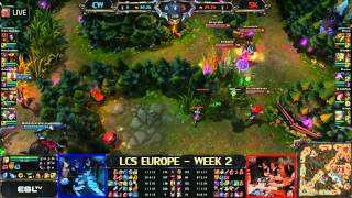 CW vs SK - LCS 2013 EU Spring W2D1 (English)