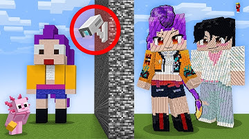 I Cheated with CAMERAS in K POP DEMON HUNTERS Minecraft Build Battle!