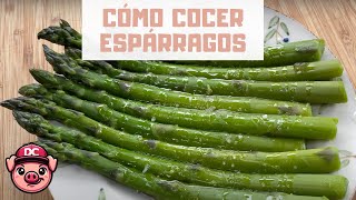 3 TRUCOS para Cocer Espárragos Verdes o Trigueros  ¡RECETA CON ESPÁRRAGO!