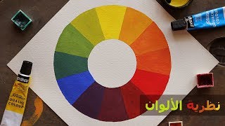 تعلم اساسيات الرسم : نظرية الألوان 1 ~ عجلة الألوان