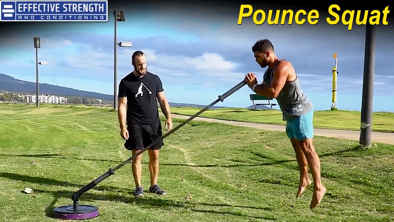 Pounce Squat by Alex Kanellis