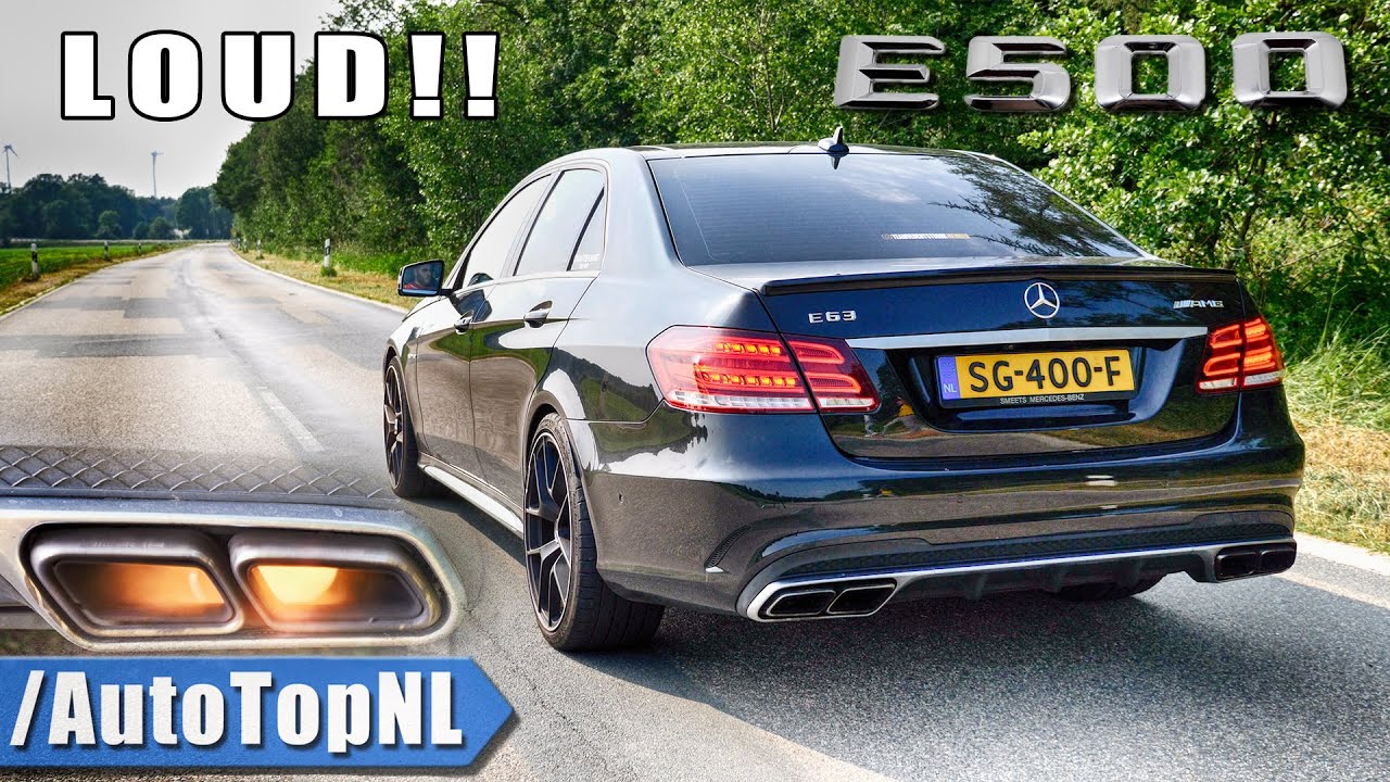 mercedes e class vs bmw 5 series 604HP Mercedes Benz E Class E500 4.7 V8 BiTurbo EPC Tuning LOUD! Exhaust SOUND by AutoTopNL