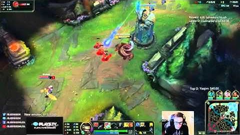 Bjergsen struggles vs undying minion bug - League of Legends