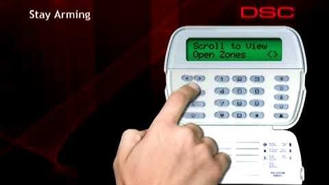 DSC PowerSeries Stay Arming