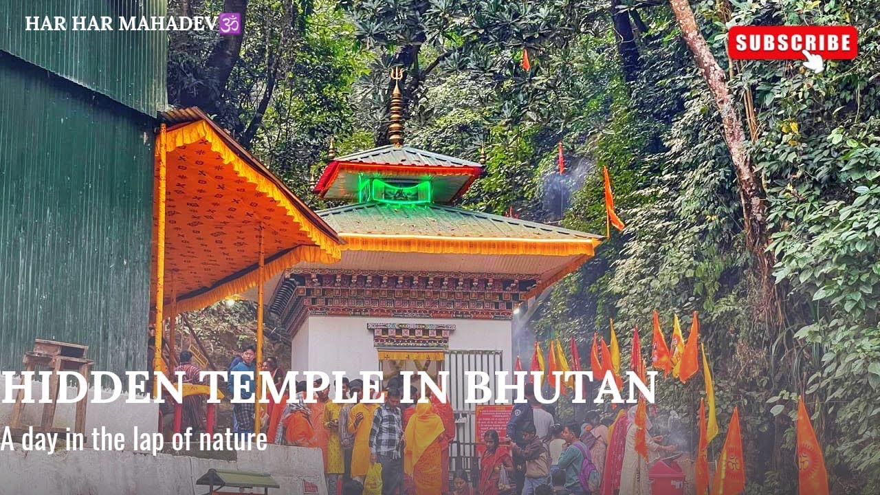 Mahadev trmple in bhutan 🇧🇹 | mahashivraatri 🕉️| indian in bhutan | vlog 2