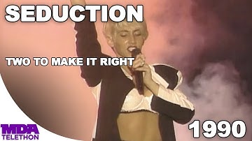 Seduction - "Two To Make It Right" (1990) - MDA Telethon