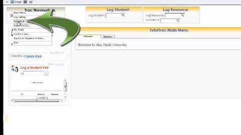 Tutortrac: Creating a Tutor Schedule