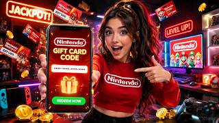 🎮 FREE Nintendo Gift Card Codes Today! Claim Yours Before They’re Gone 🔥💳#Nintendo #NintendoGiftCard
